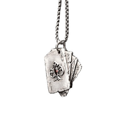 NightMelody SpadeFlame Necklace - Dekayed