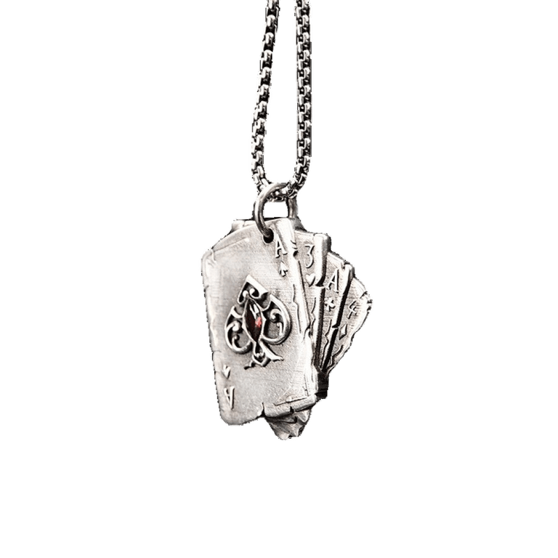 NightMelody SpadeFlame Necklace - Dekayed