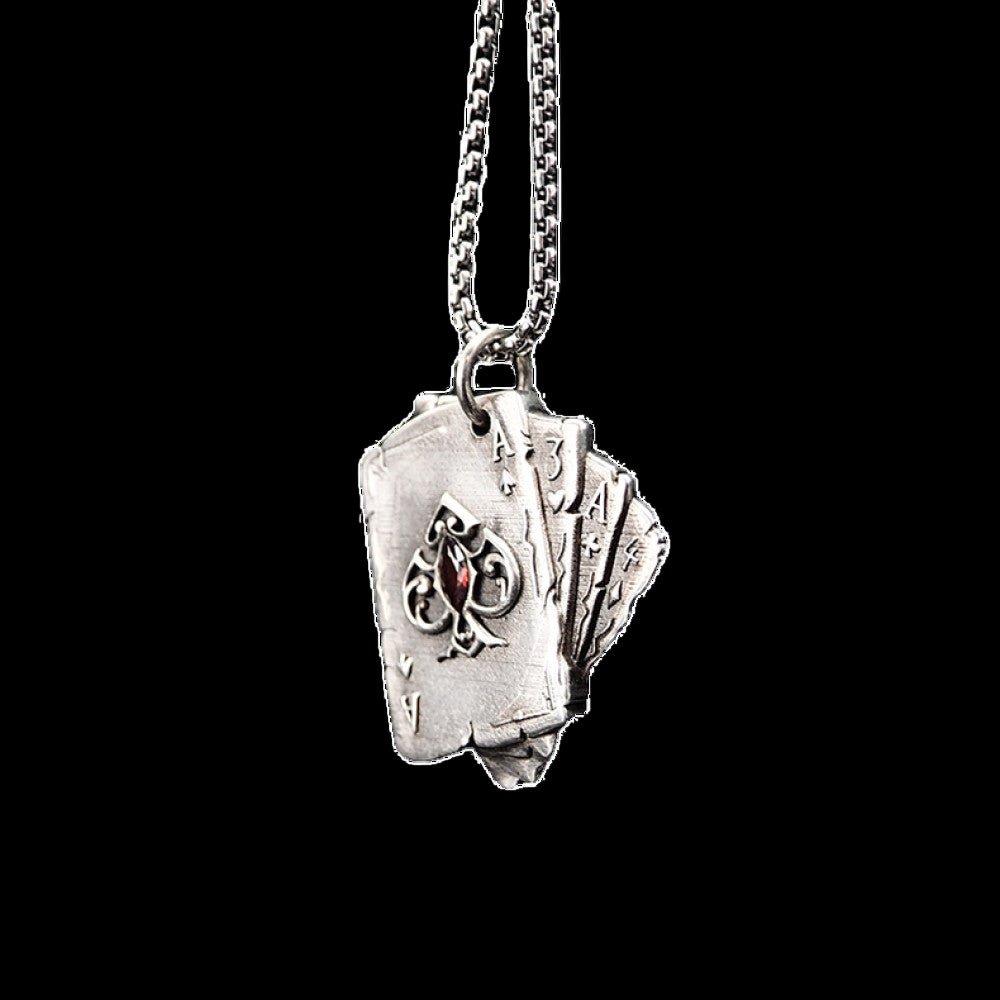 NightMelody SpadeFlame Necklace - Dekayed