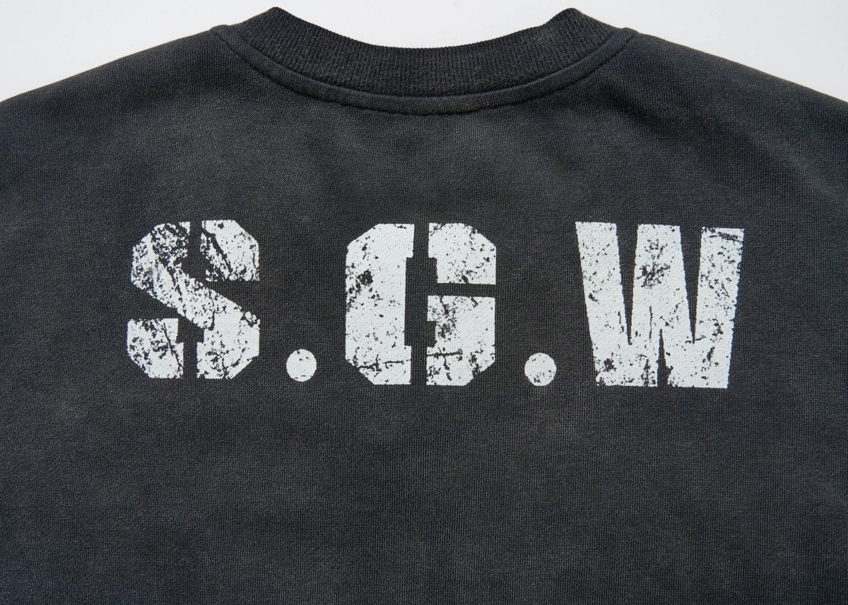 No.5 Distressed Long - Sleeve Shirt - Dekayed
