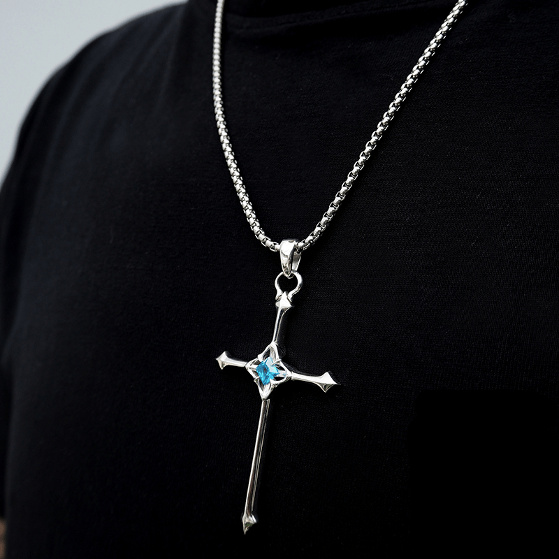 Nocturne Studio Frosted Creed Necklace - Dekayed