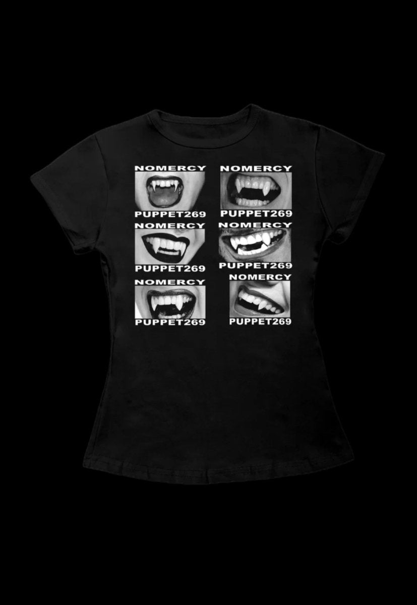 NoMercy Vampire Grin Graphic Tee - Dekayed