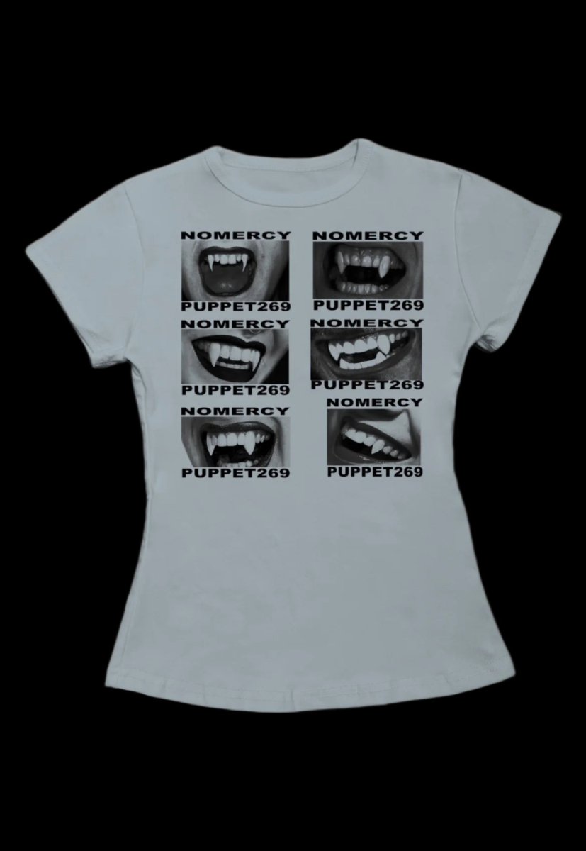 NoMercy Vampire Grin Graphic Tee - Dekayed