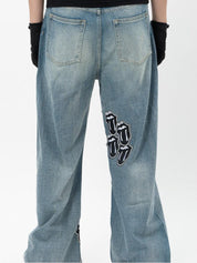 NOTHINGNESSWORLD "Dream" Tongue Jeans - Dekayed
