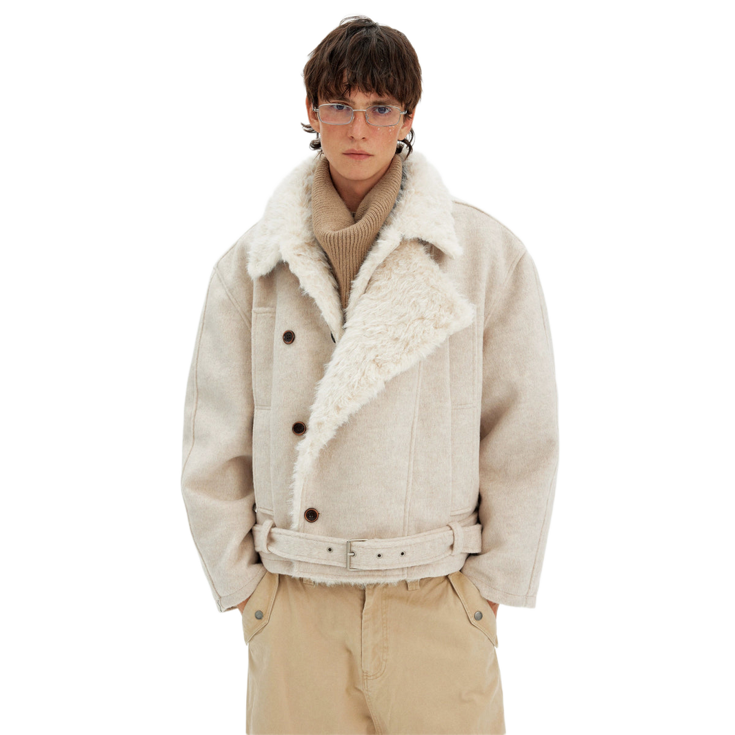 Snow Goat Double - Breasted Jacket - Dekayed