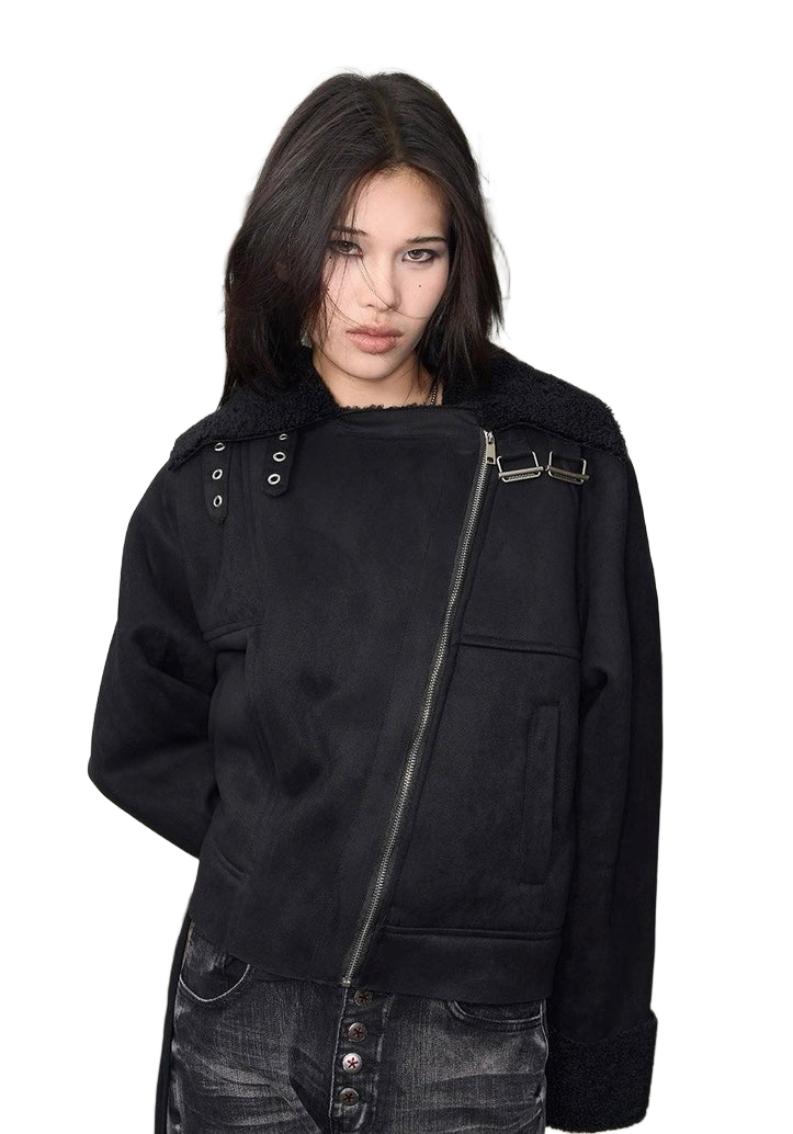 Toxic Double Edged Suede Jacket - Dekayed