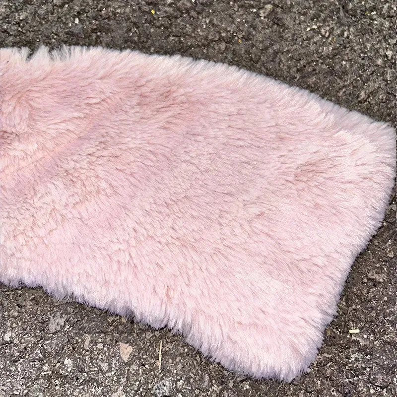 PAIKI "Cyrus Empire" Holy Cross Fur Bomber Jacket - Dekayed