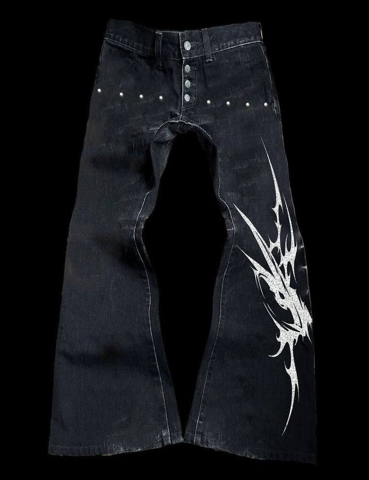 PAIKI "Goddess of Victory Horn" Denim - Dekayed
