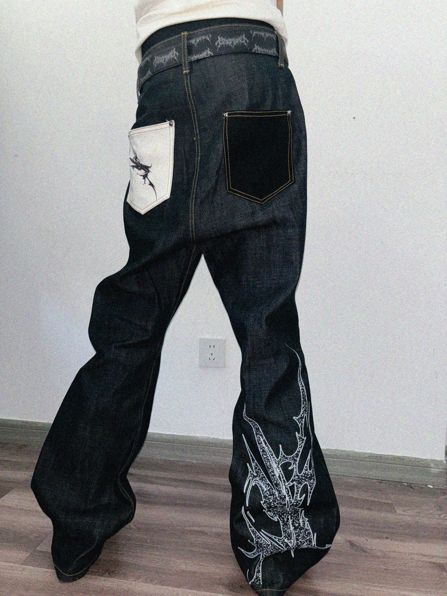PAIKI "Goddess of Victory Horn" Denim - Dekayed