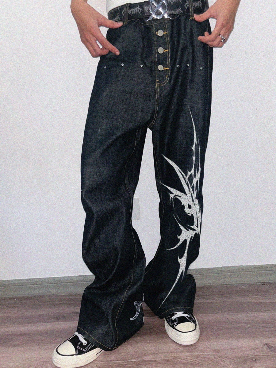PAIKI "Goddess of Victory Horn" Denim - Dekayed
