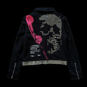 PAIKI "Skull News Armor" Woolen Jacket - Dekayed