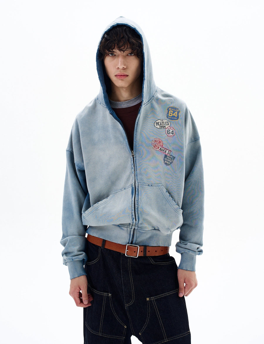 Patch Up Hoodie - Dekayed