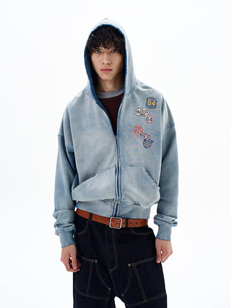 Patch Up Hoodie - Dekayed