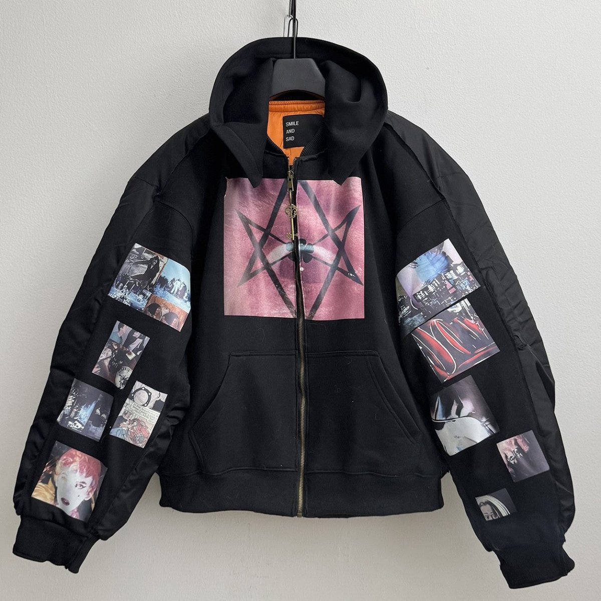 Pentagram Vision Hoodie - Hoodie with Pentagram Design - Dekayed