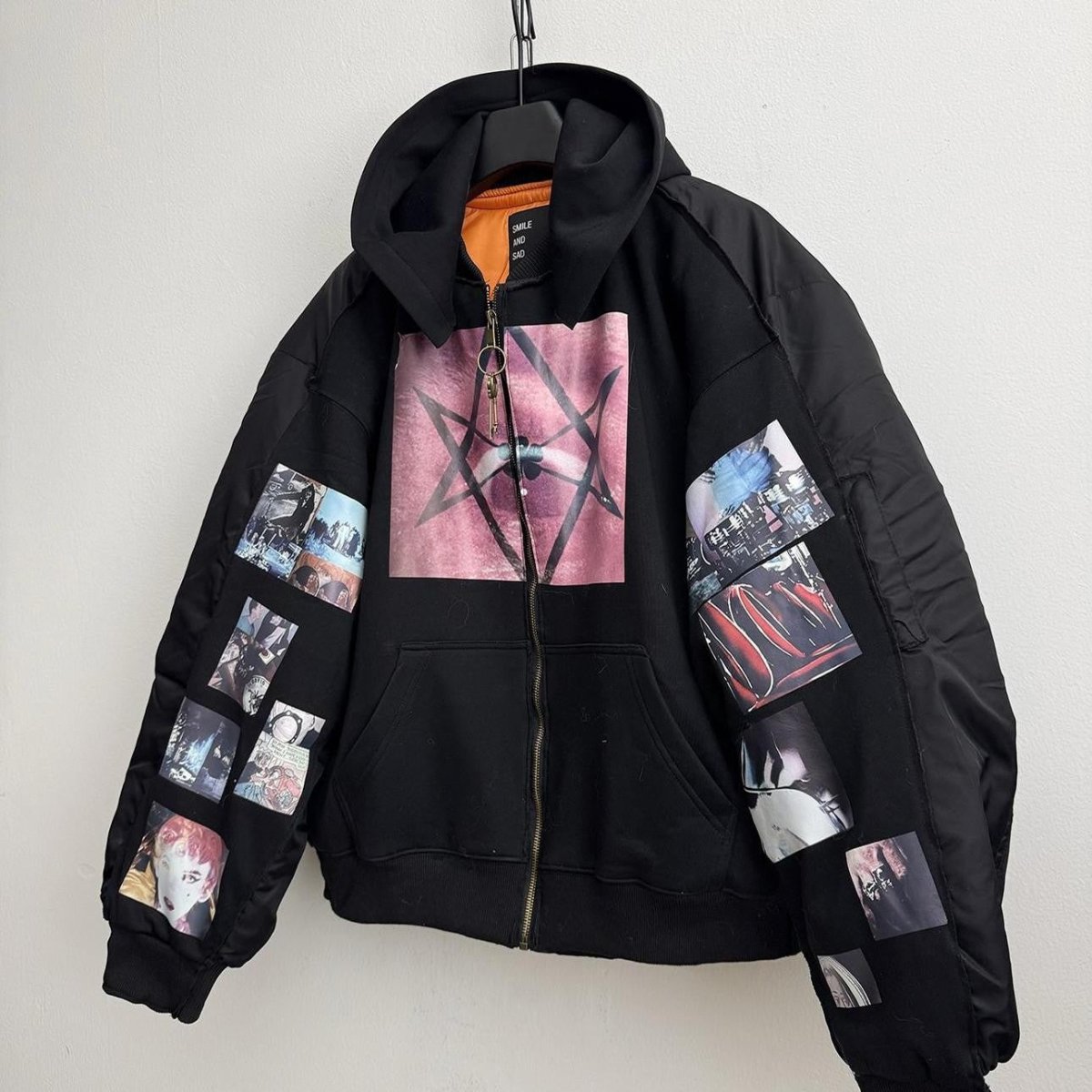 Pentagram Vision Hoodie - Hoodie with Pentagram Design - Dekayed