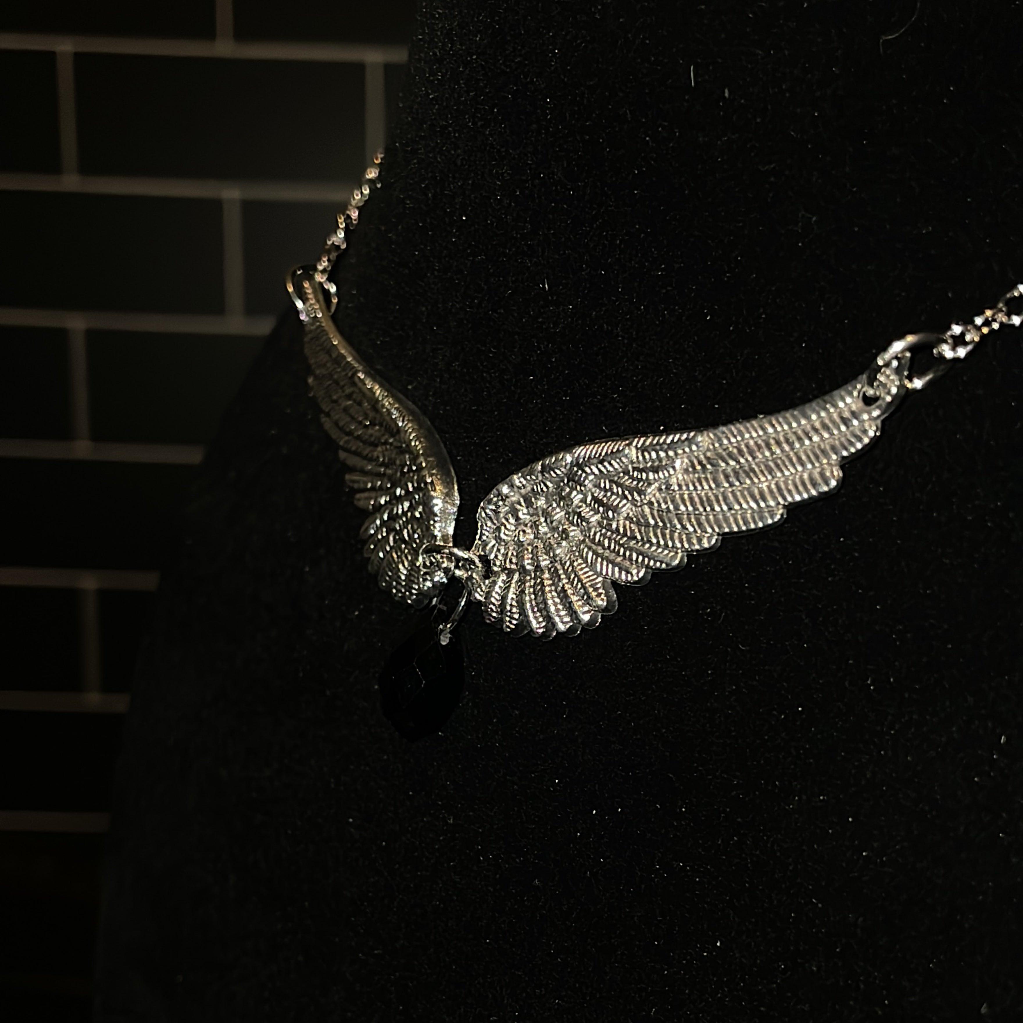 "Fallen Wings Necklace"