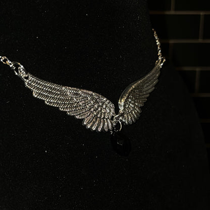 "Fallen Wings Necklace"