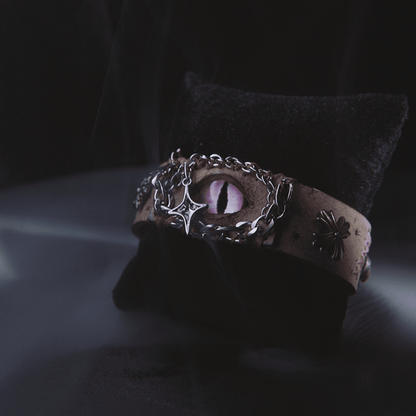 Pink Chrome Dragon Eye Bracelet - Dekayed