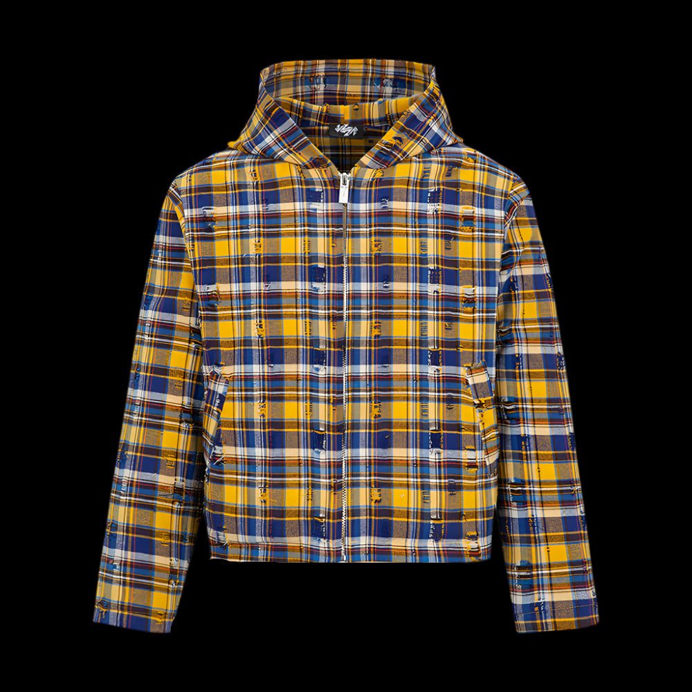 PlaidRebel Hoodie - Dekayed