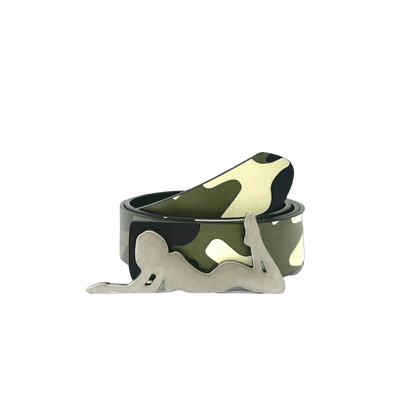 Playboi Camouflage Leather Belt - Dekayed
