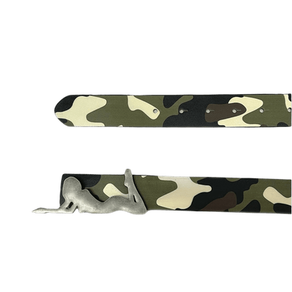 Playboi Camouflage Leather Belt - Dekayed