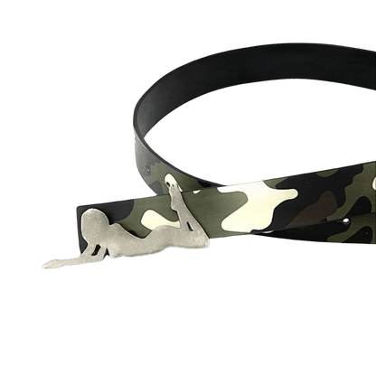 Playboi Camouflage Leather Belt - Dekayed