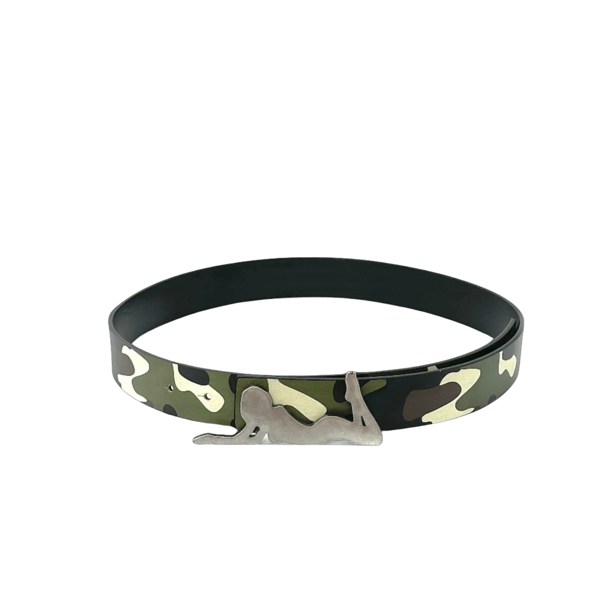 Playboi Camouflage Leather Belt - Dekayed