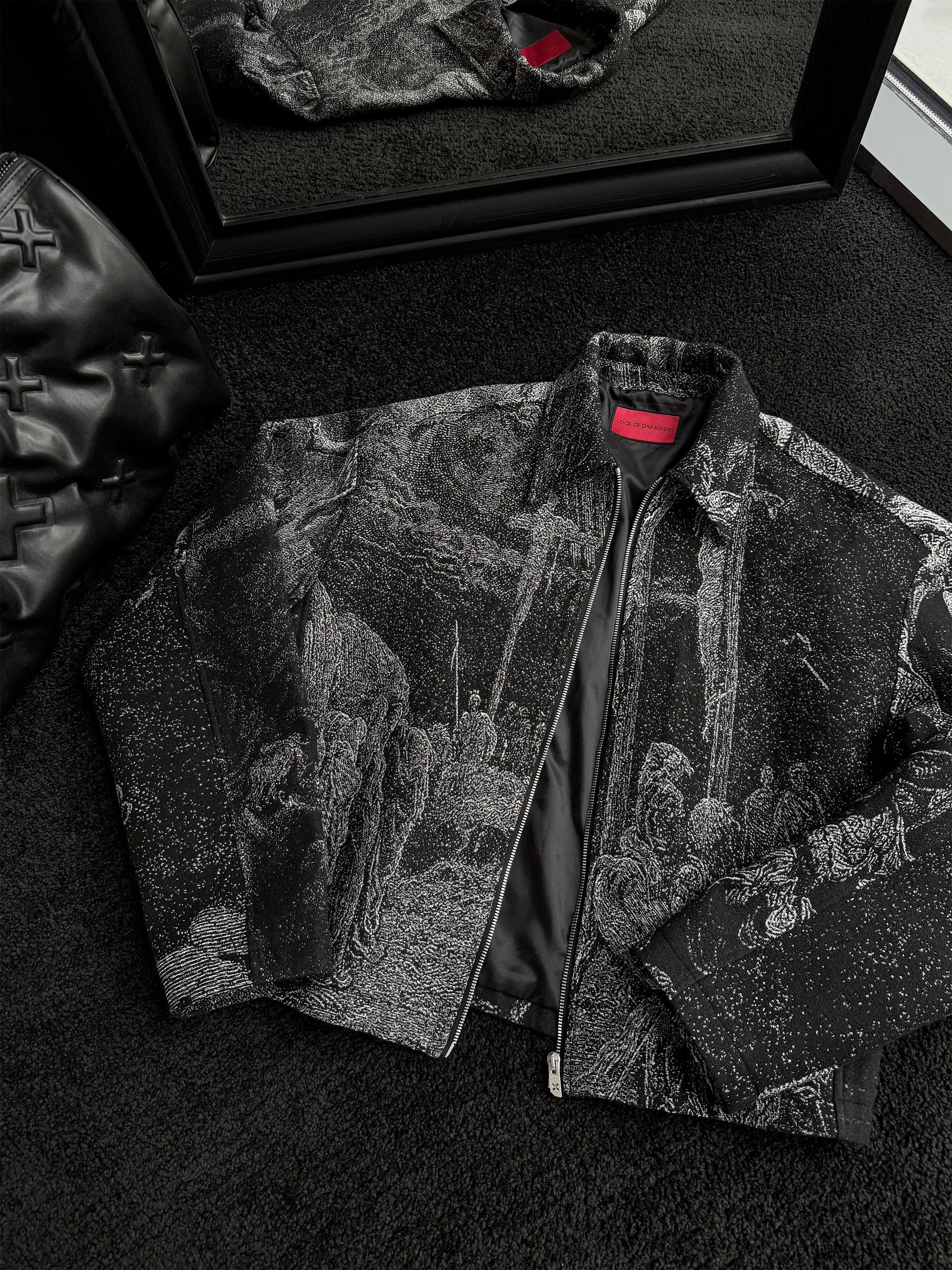 &quot;Holy Light&quot; Heavyweight Jacquard Jacket