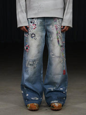 DND4DES "Digital Cartoon" Denim Jeans