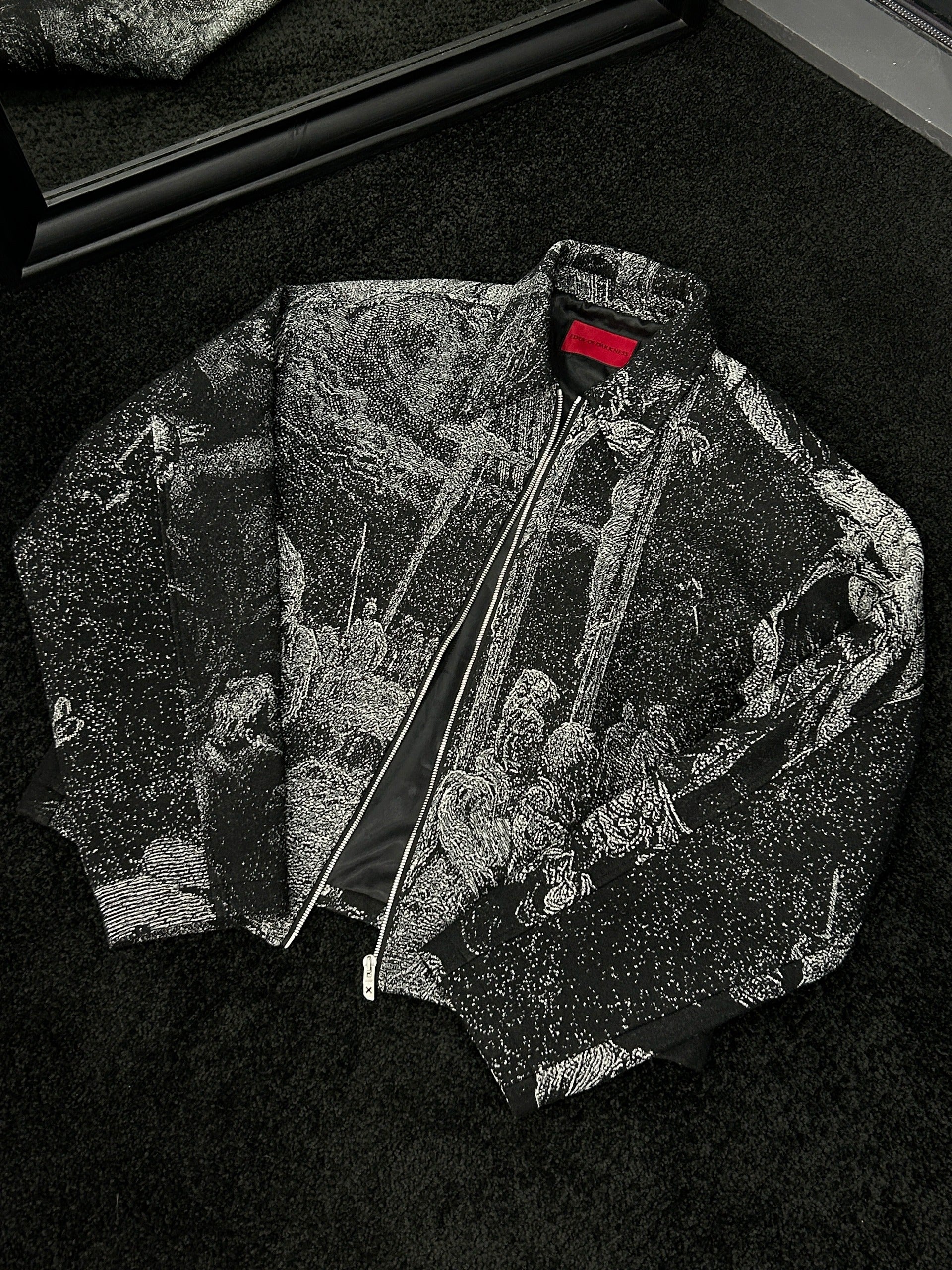 "Holy Light" Heavyweight Jacquard Jacket