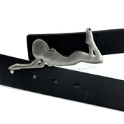 playboy belt white background.