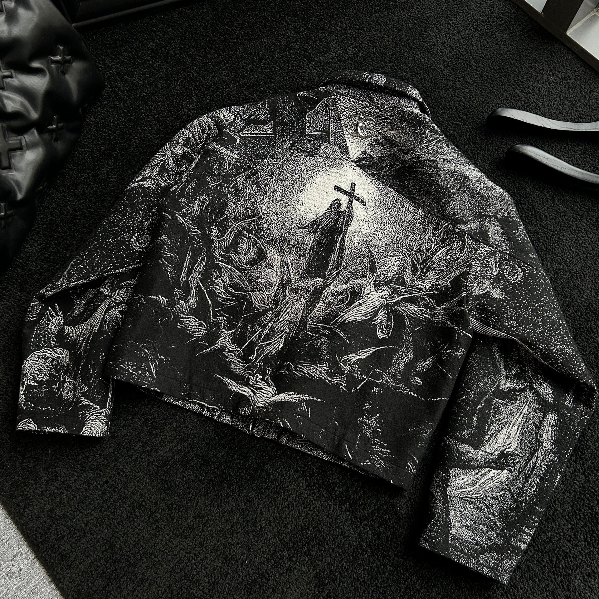 "Holy Light" Heavyweight Jacquard Jacket