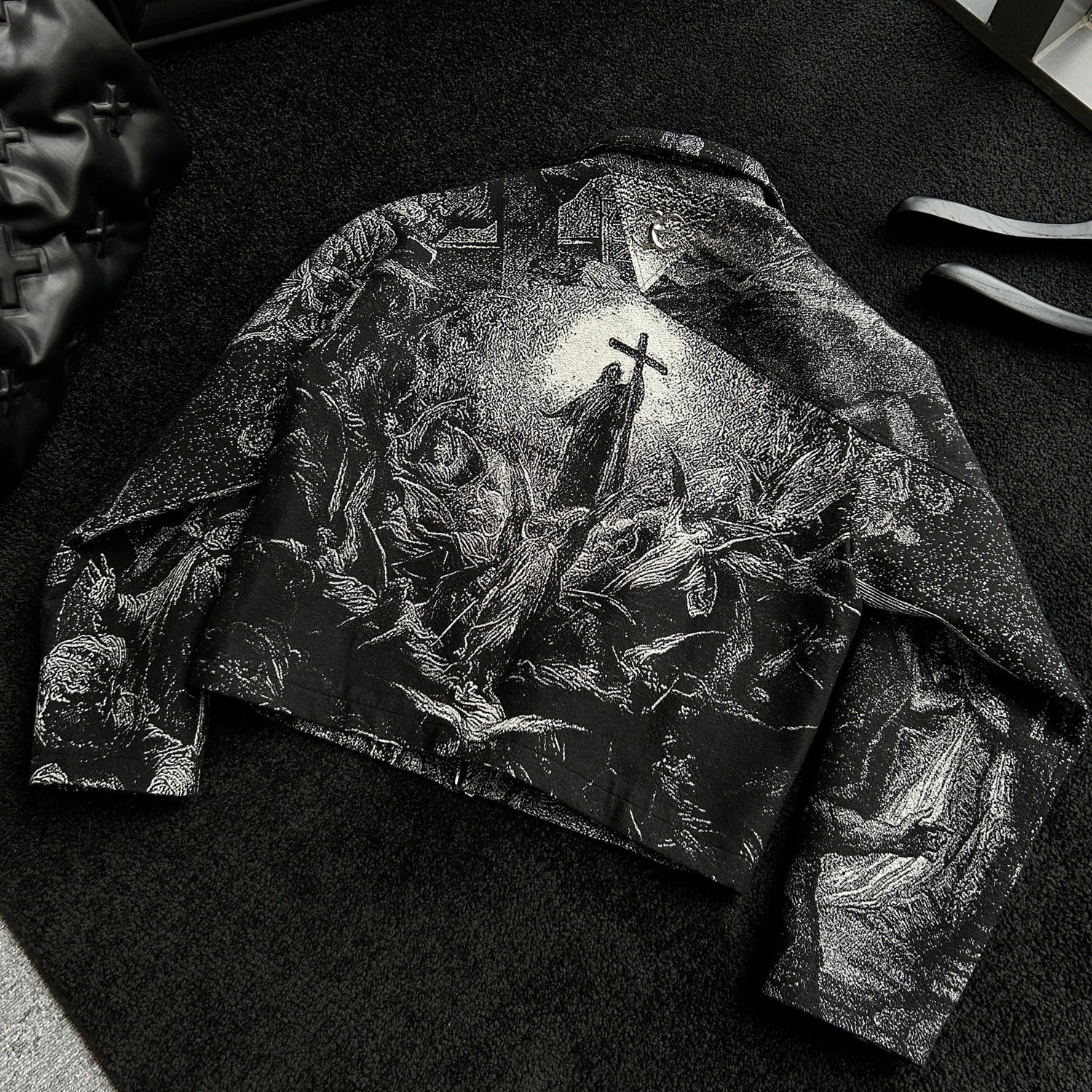 &quot;Holy Light&quot; Heavyweight Jacquard Jacket