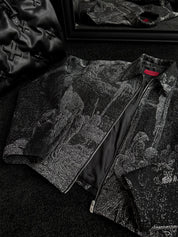 "Holy Light" Heavyweight Jacquard Jacket