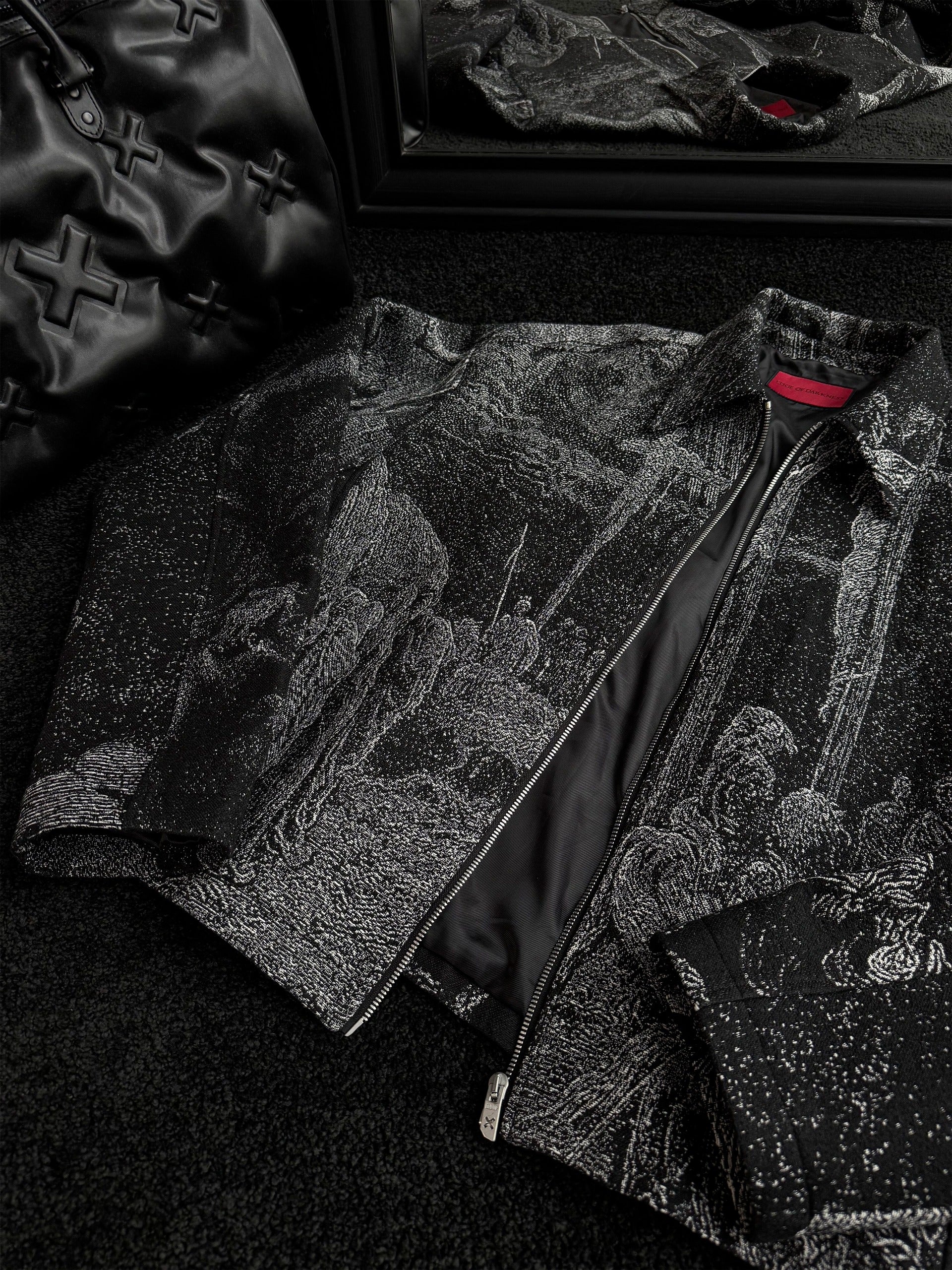 "Holy Light" Heavyweight Jacquard Jacket