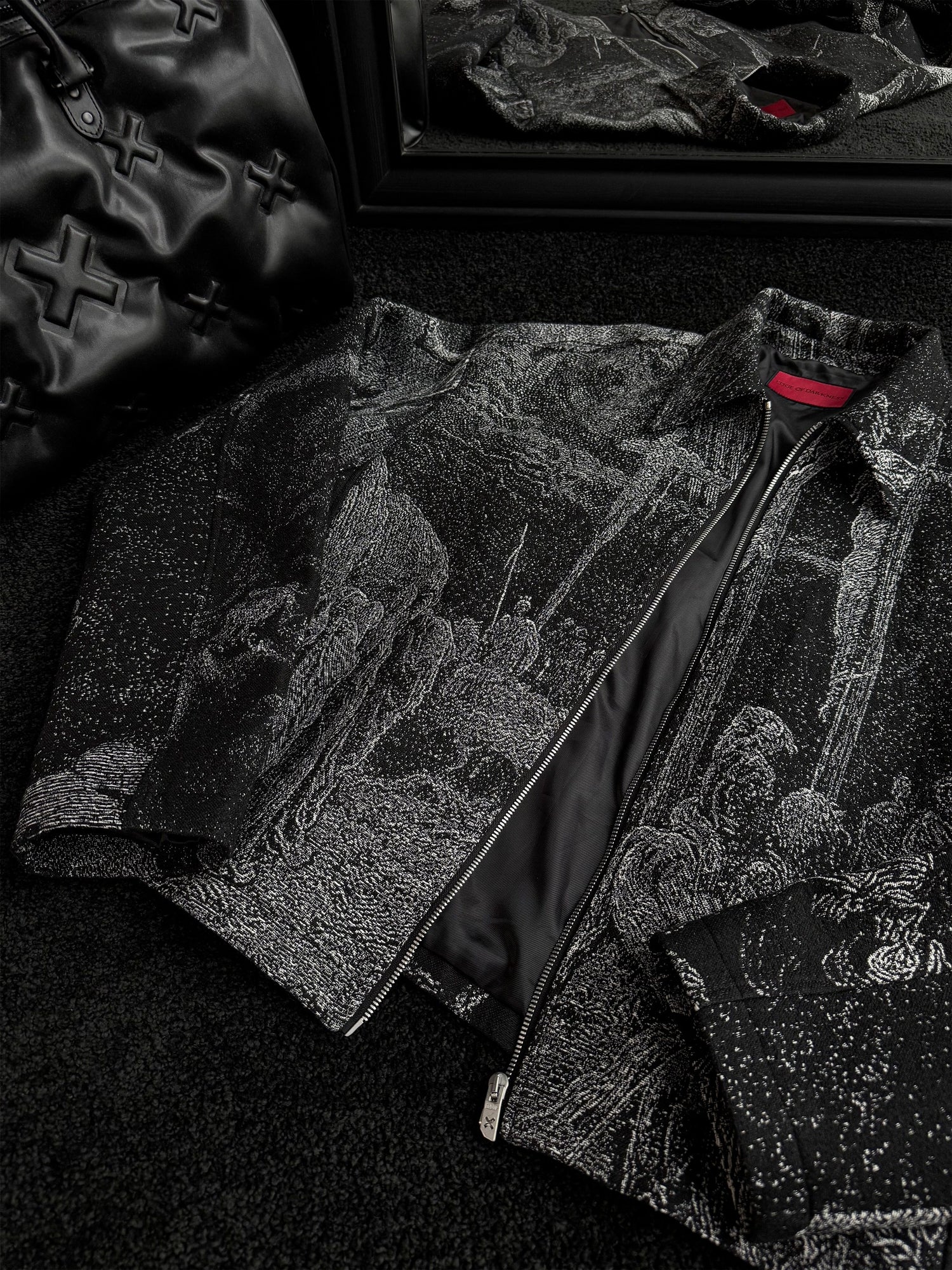 &quot;Holy Light&quot; Heavyweight Jacquard Jacket