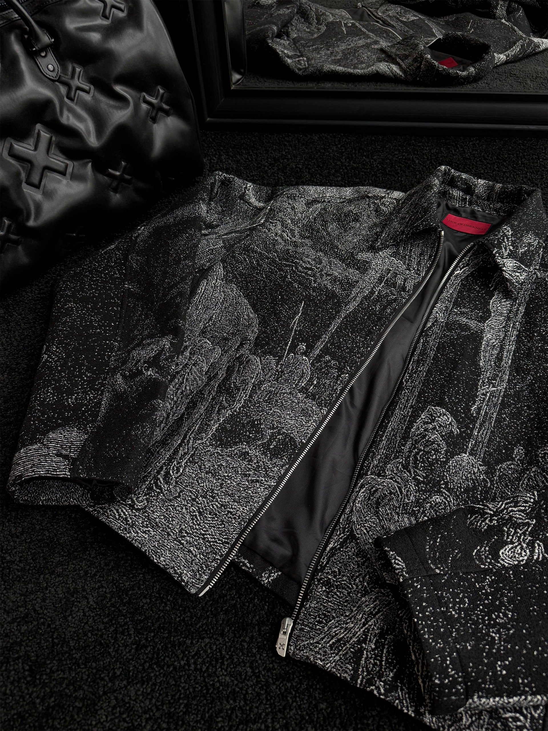 &quot;Holy Light&quot; Heavyweight Jacquard Jacket