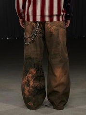DND4DES "Deconstructed Logging" Denim Jeans