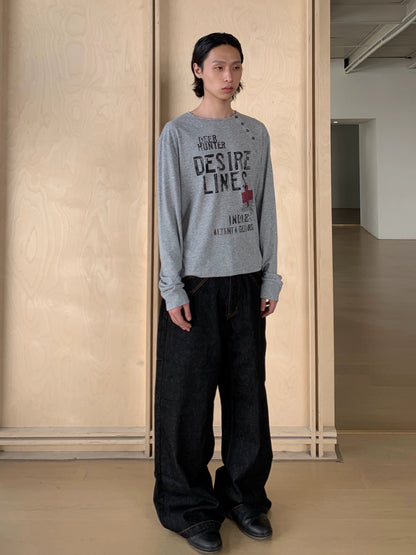 POH HUNTER Long Sleeves Tee - Dekayed