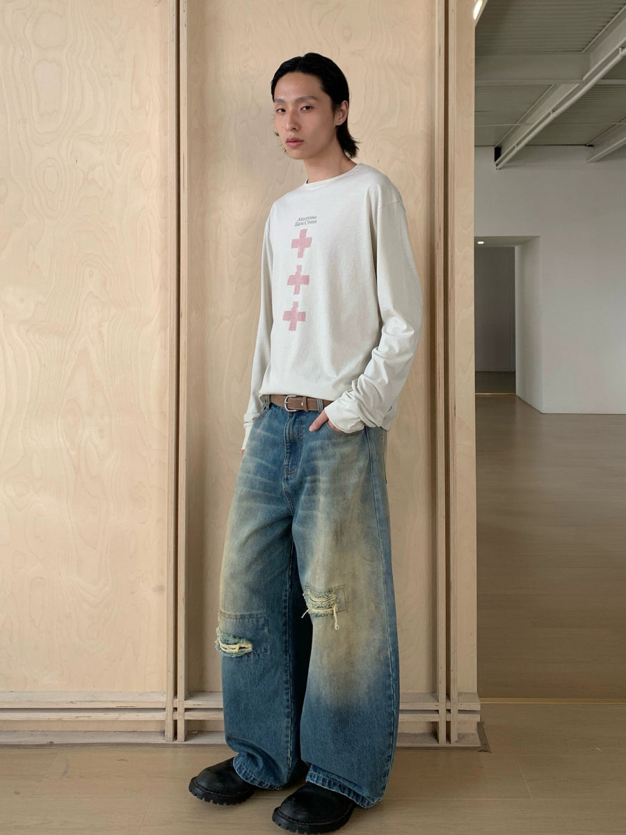 POH RAWCROSS TEE - Dekayed