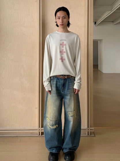 POH RAWCROSS TEE - Dekayed