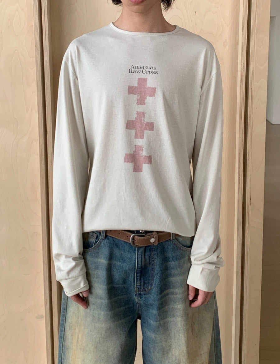 POH RAWCROSS TEE - Dekayed