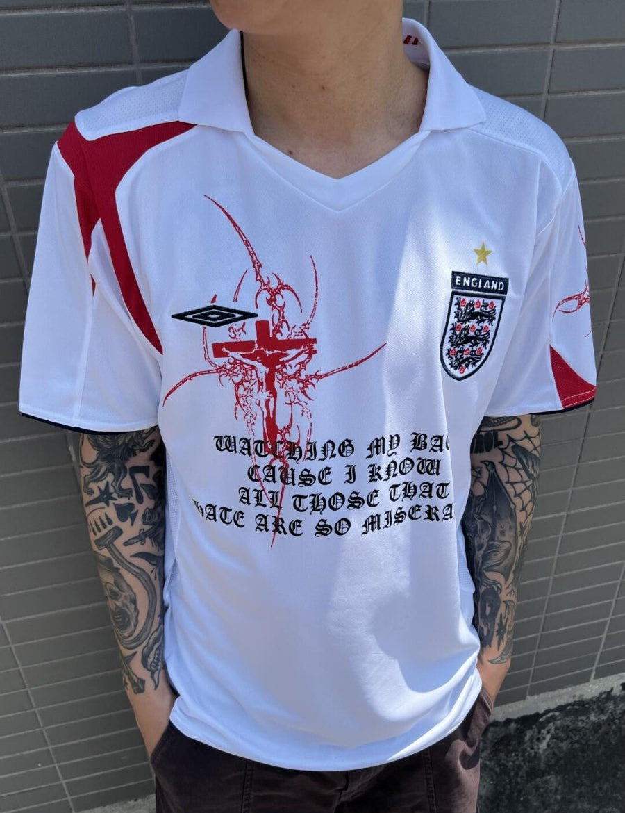 PT269 1:1 Cybersigilism Remake England Jersey - Dekayed