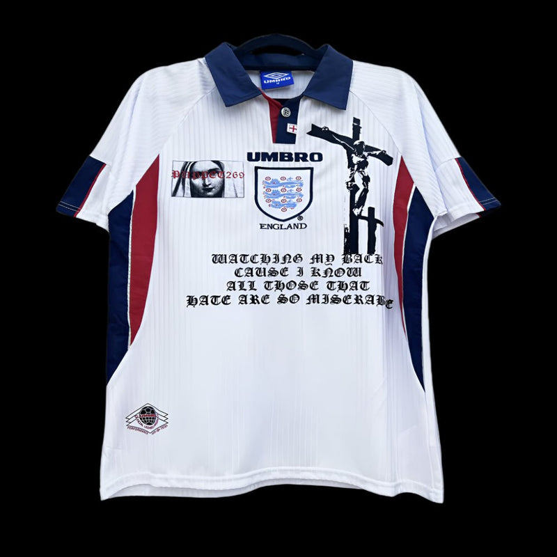 PT269 1:1 Dirty Nun Custom Remake England Jersey - Dekayed