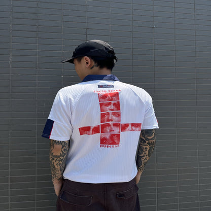 PT269 1:1 Dirty Nun Custom Remake England Jersey - Dekayed
