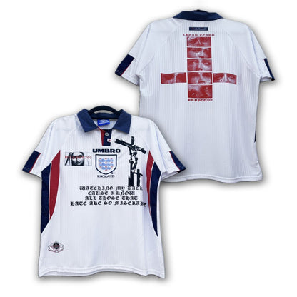 PT269 1:1 Dirty Nun Custom Remake England Jersey - Dekayed