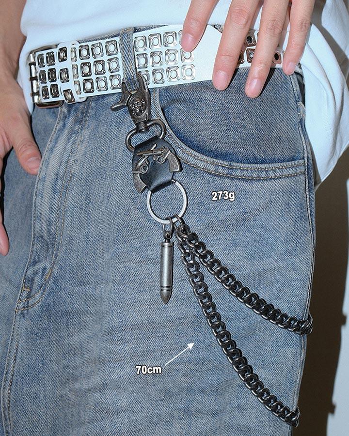 Punk Style Metal Chain Accessory - Dekayed