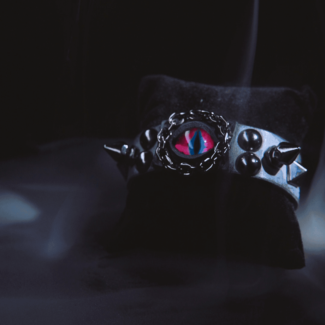 Purple Chrome Dragon Eye Bracelet - Dekayed