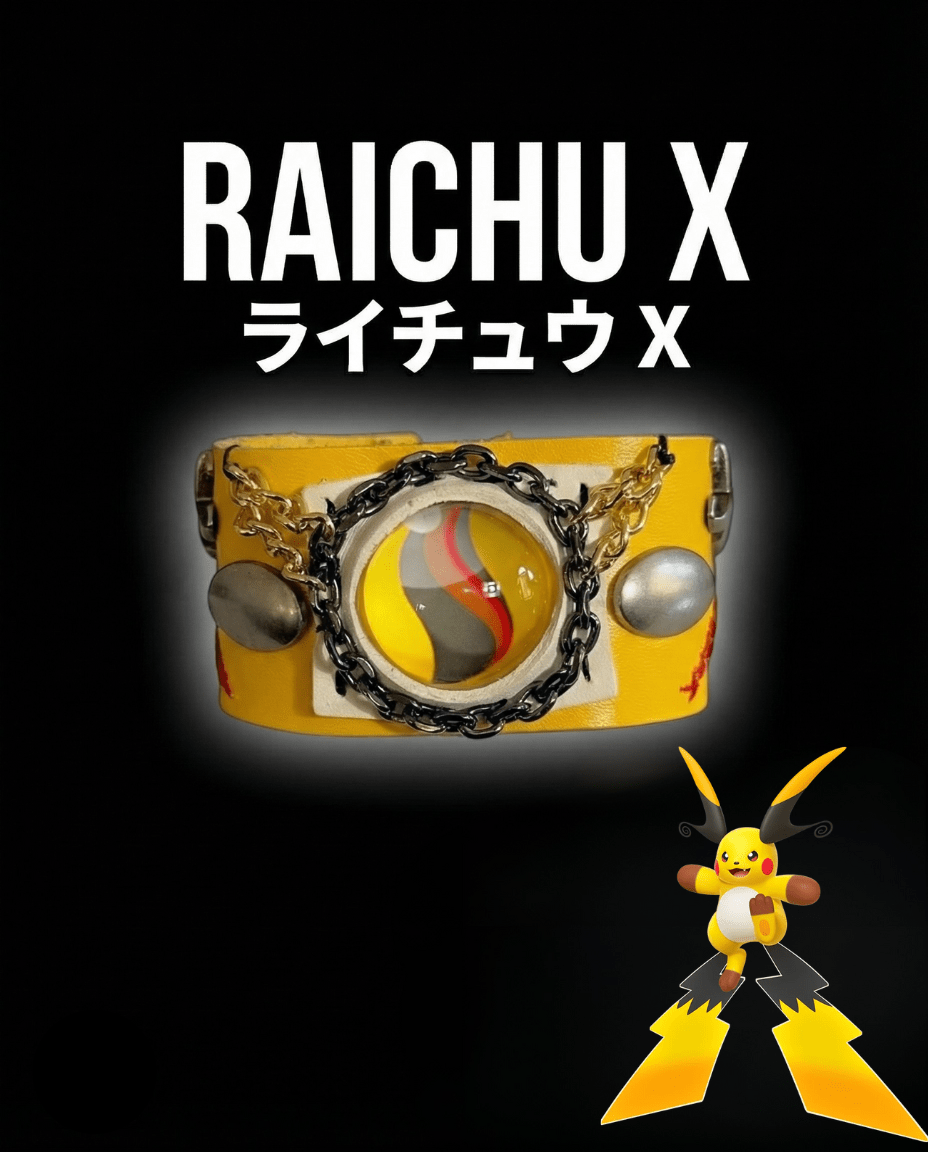 Raichu X Mega Stone Bracelet - Dekayed