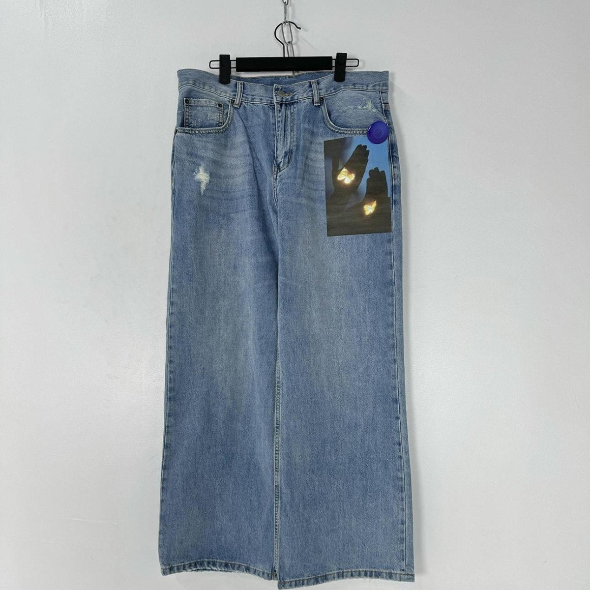 Rebel Muse Lyric Graffiti Jeans - Dekayed